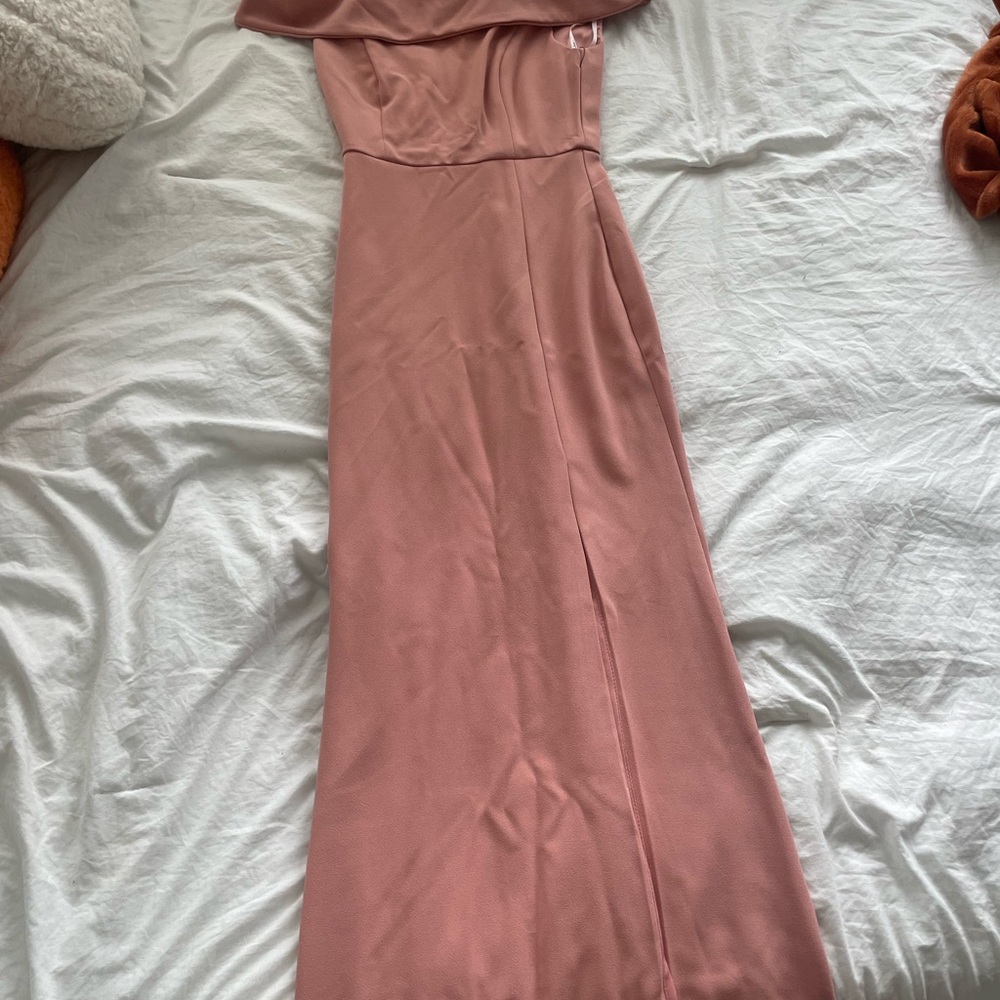 Lulus long pink maxi dress